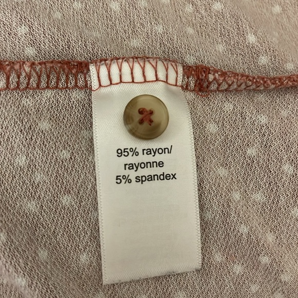 Knot front flutter sleeve blouse - Picture 6 of 9